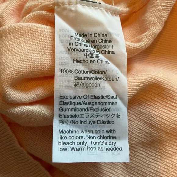 Women’s Set of 3 J. Crew Scalloped Short Sleeve Crewneck Cotton Sweater Sz L - Picture 9 of 10